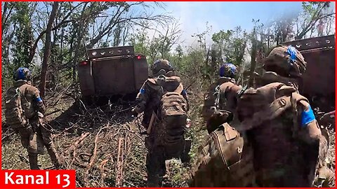 "Kill them all, don't stop" - Quick operation footage of the 3rd brigade in Kharkov forest