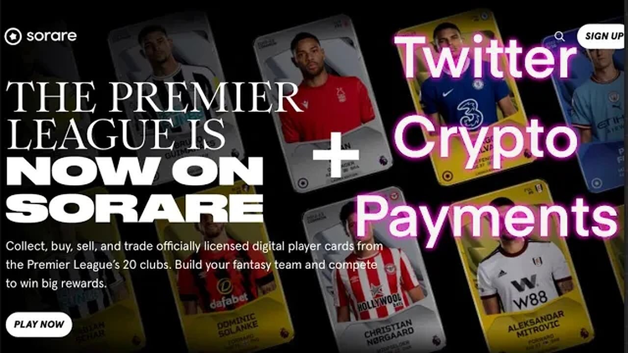 Sorare Inks Premier League And Crypto On Twitter