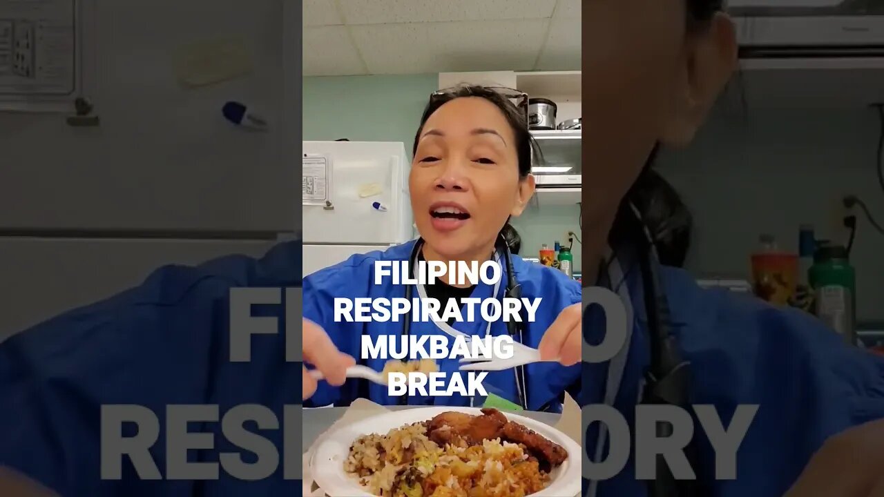 FILIPINO RESPIRATORY MUKBANG BREAK
