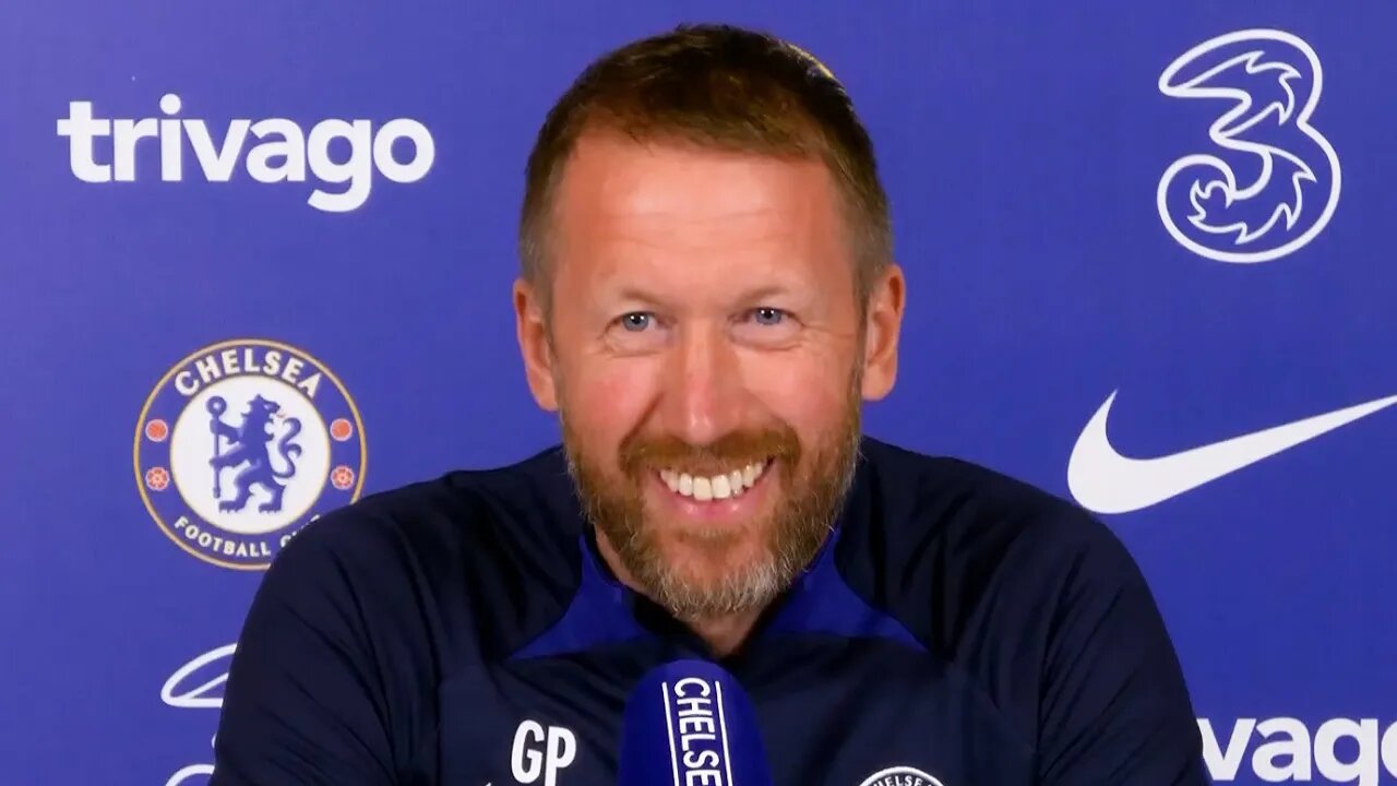 'I'm very, very pleased! Enzo Fernandez is a FANTASTIC player!' | Graham Potter | Chelsea v Fulham