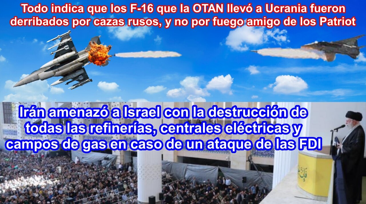 ¿Los cazas rusos Su-35S con misiles R-37 derribaron los F-16 de la OTAN en Ucrania y no los Patriot?