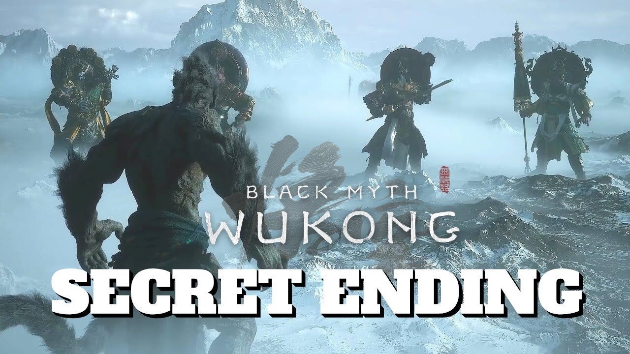 BLACK MYTH WUKONG Walkthrough Gameplay Part 39 SECRET ENDING (FULL GAME) No Commentary