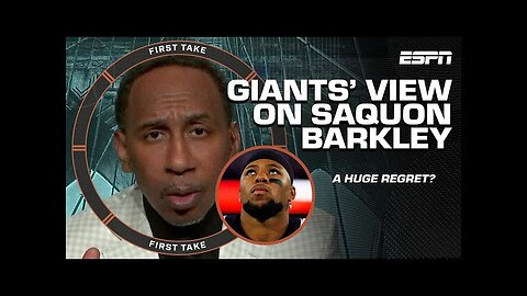 Stephen. A calls Mad Dog 'CLUELESS' 🗣️ Do the Giants REGRET letting Saquon Barkley go? | First Take