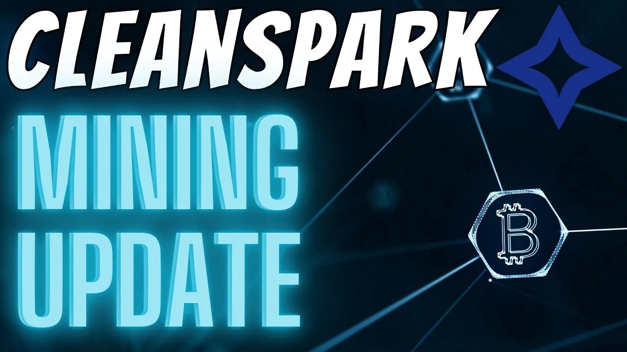 HUGE Update From Cleanspark Stock - Clsk