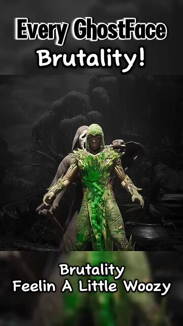 mortal Kombat 1 ghost face fatalities on everybody