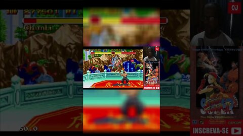 Chunli e Feilong em Super Street Fighter II para o Megão #shorts