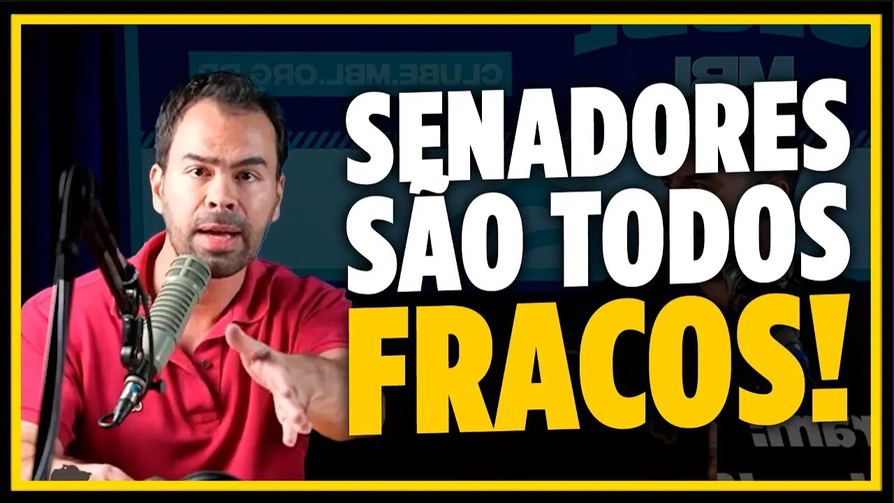 PISTOLOU COM OS SENADORES! | Cortes do @MBLiveTV