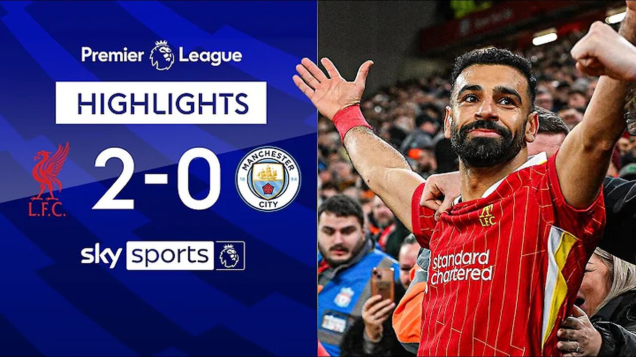 Liverpool go NINE points clear at the top 📈 | Liverpool 2-0 Man City | Premier League Highlights