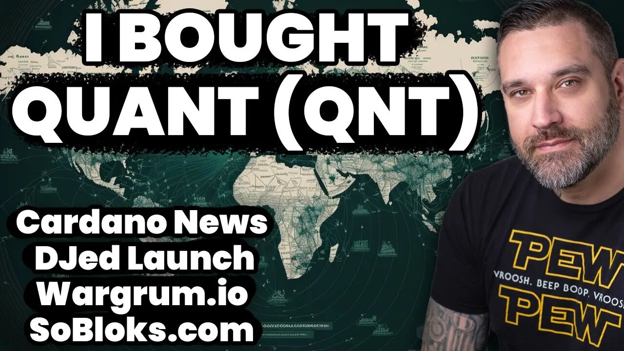 Why I Bought Quant QNT Cardano News