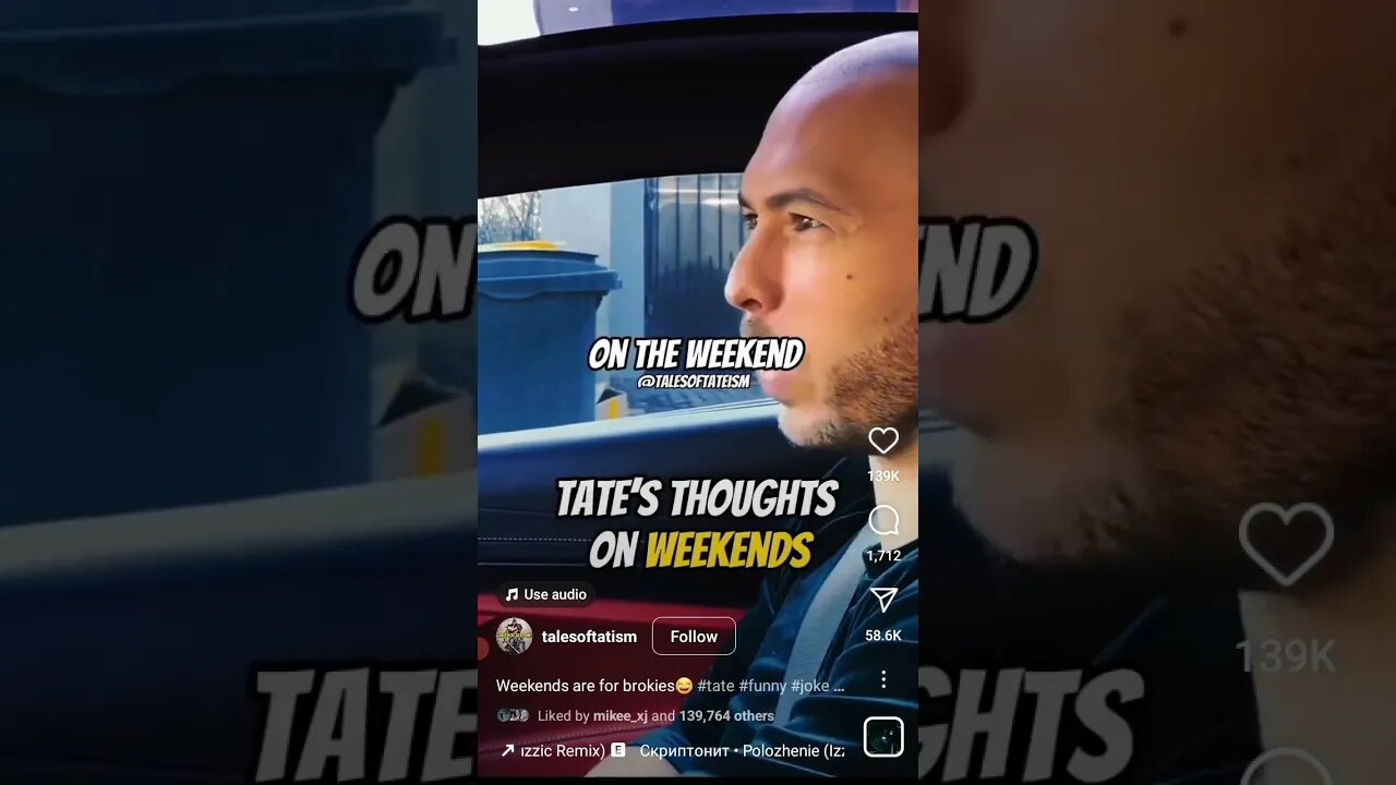 Weekends Are for broke people #shorts #redpill #andrewtate #rich #matrix #trending #100 #trending