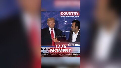 Vivek: Trump's Victory is a 1776 Moment