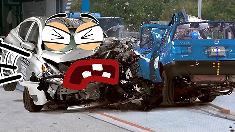 Expensive Car Crash Test Dummy | Satisfying Car Crashes | Compilation Doodles