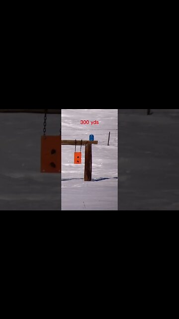 My Dad shooting a jug @300 yds.