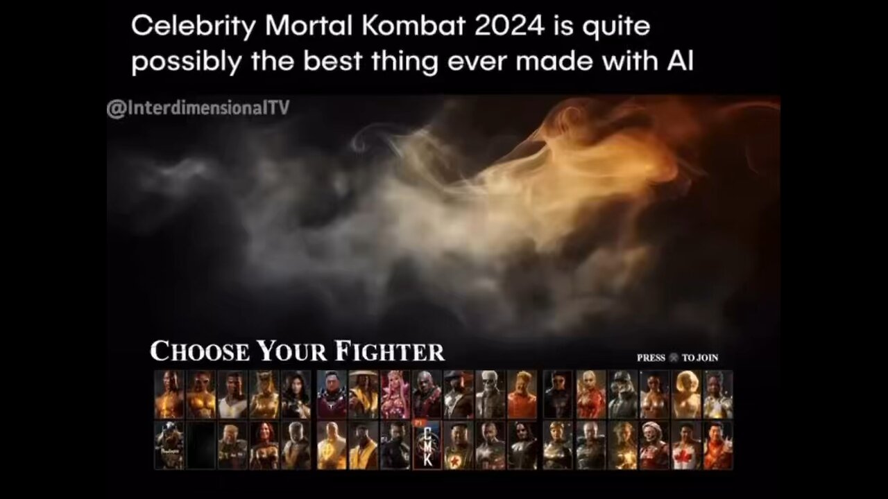 IF CELEBS WE’RE MORTAL COMBAT