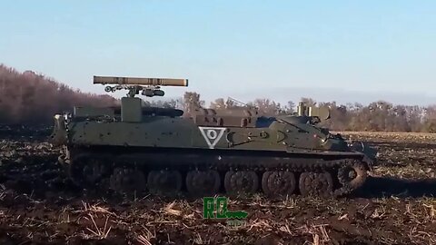 Shturm-S anti-tank complex destroys an armored personnel carrier of the Armed Forces of Ukraine.