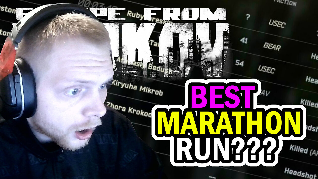 🏃‍♂️‍➡️My Best Marathon Run Yet? | Escape From Tarkov #rumblegaming