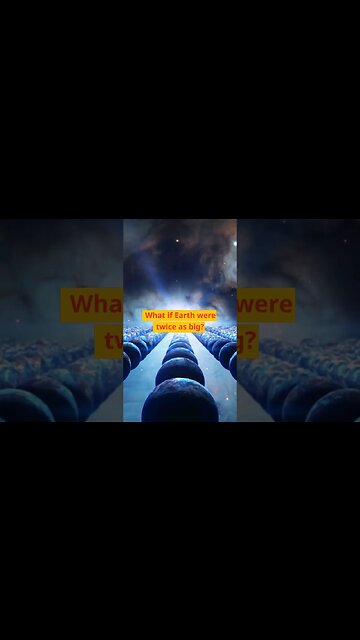 What if earth were twice as big? #shorts #youtubeshorts #shortsfeed #facts #viral #didyouknow #facts