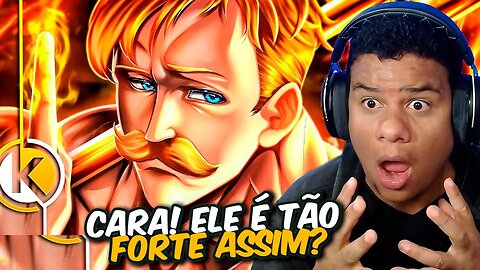 ESCANOR (Nanatsu no Taizai) - ORGULHO | Okabe | React Anime Pro