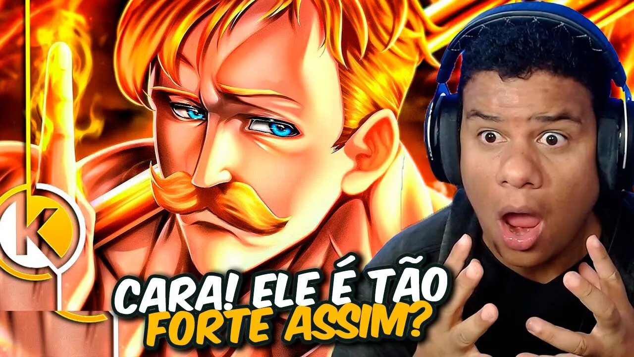 ESCANOR (Nanatsu no Taizai) - ORGULHO | Okabe | React Anime Pro