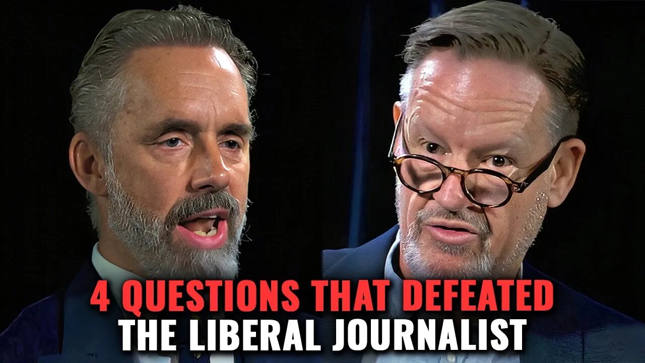 Jordan Peterson SHREDS Liberal Journalist's Arguments In Less Than 12 Minutes!