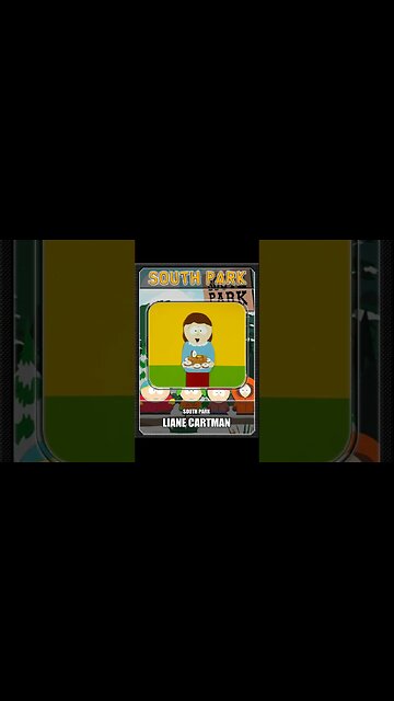 South Park Character Cards