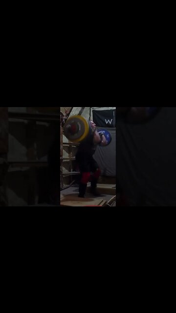 160 kg / 352 lb - Low Block Clean