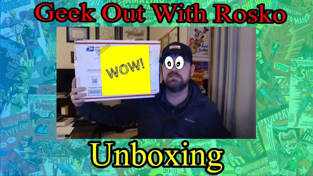 Geek Out with Rosko Unboxing