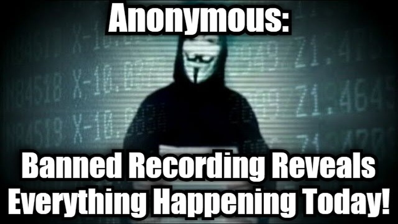 Banned Recording Reveals Everything Happening Today (The Deep State)