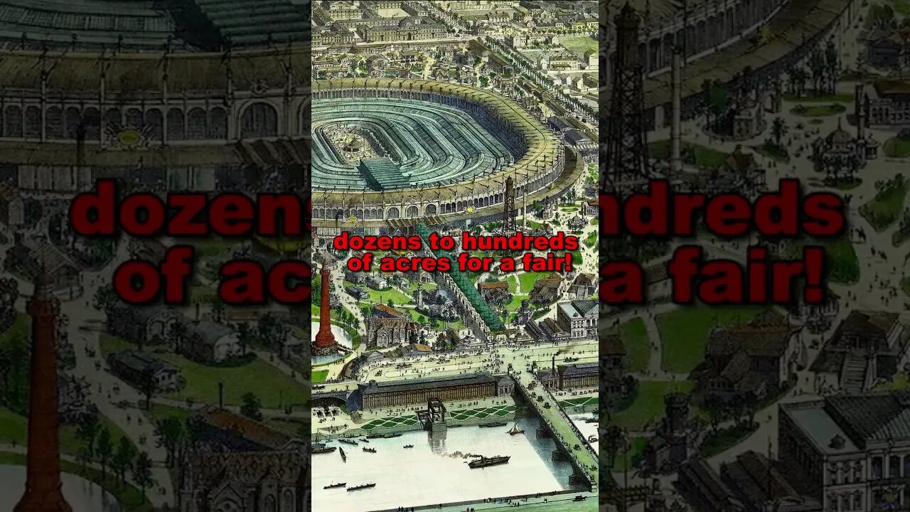 Is History A Lie? MASSIVE World Fairs in the 1850s built impossibly fast! #shorts