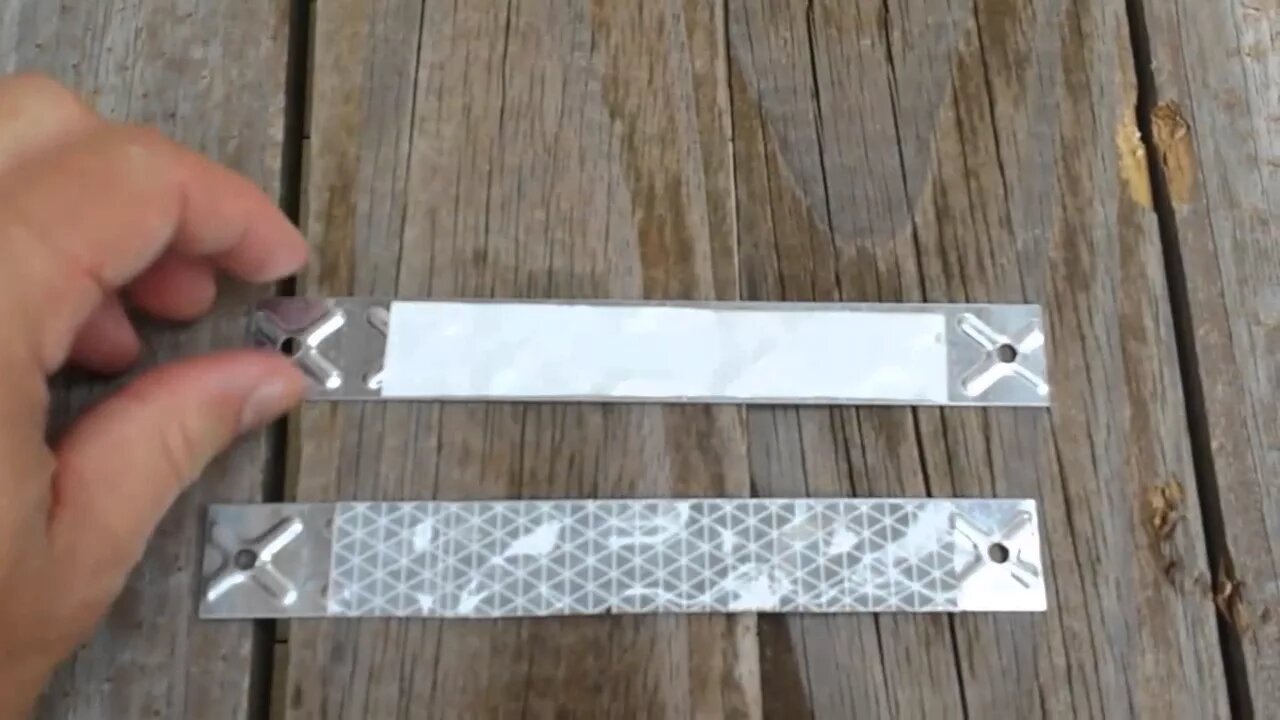 DIY Reflective Trail Markers