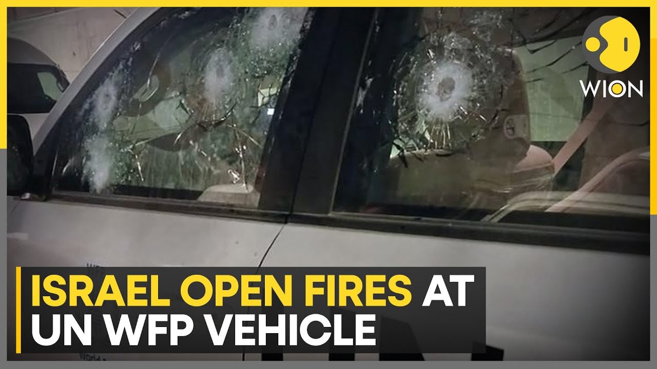 Israel-Hamas War: UN food agency suspends operations in Gaza after car hit by gunfire | WION News