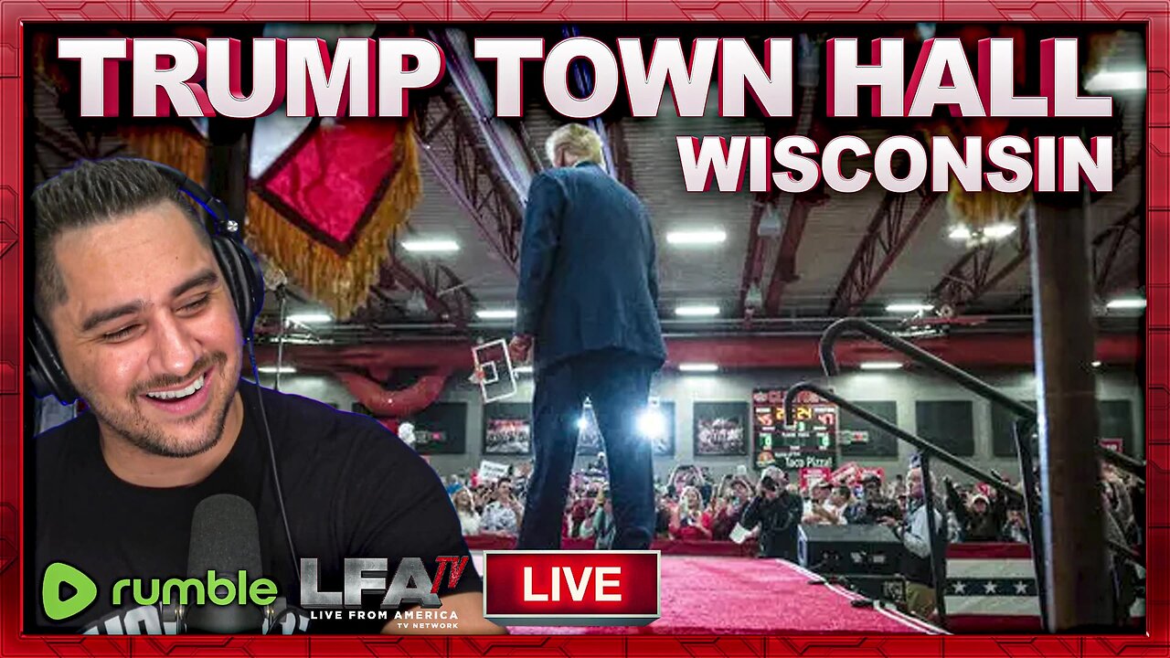 Trump Town Hall Wisconsin | BASED AMERICA 8/29/24 8pm