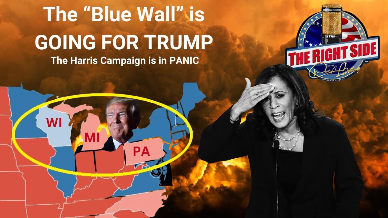 The "Blue Wall" is Going For Trump