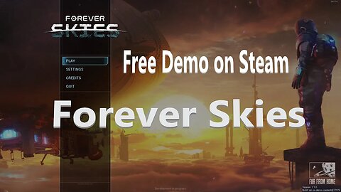 Free DEMO - FOREVER SKIES : A sci-fi post apocalyptic game