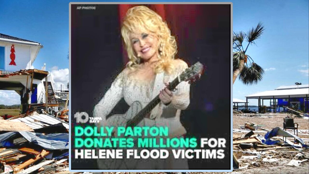 Dolly Parton Donates $2 Million to Hurricane Helene Flood Victims