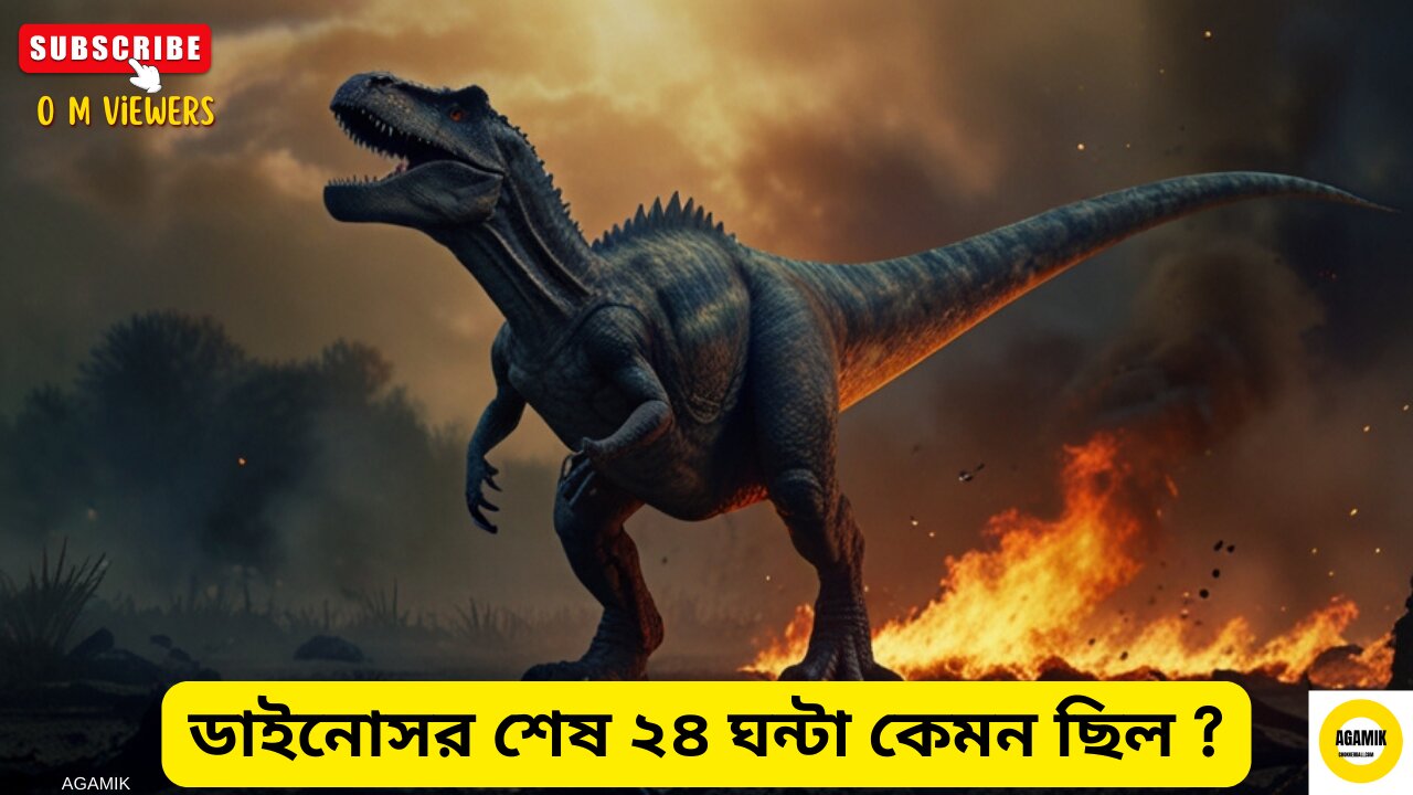 ডাইনোসর বিলুপ্তির ১ মিনিট পরে কি ঘটেছিল ? - What Happened Minute After Dinosaurs Extinction? #Agamik