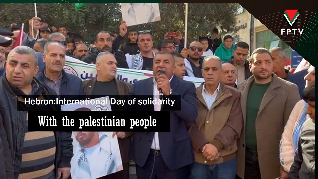 Hebron International Day of Solidarity with the Palestinian People