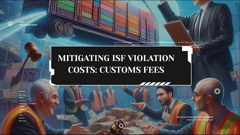 ISF Violation Correction & Customs Charges