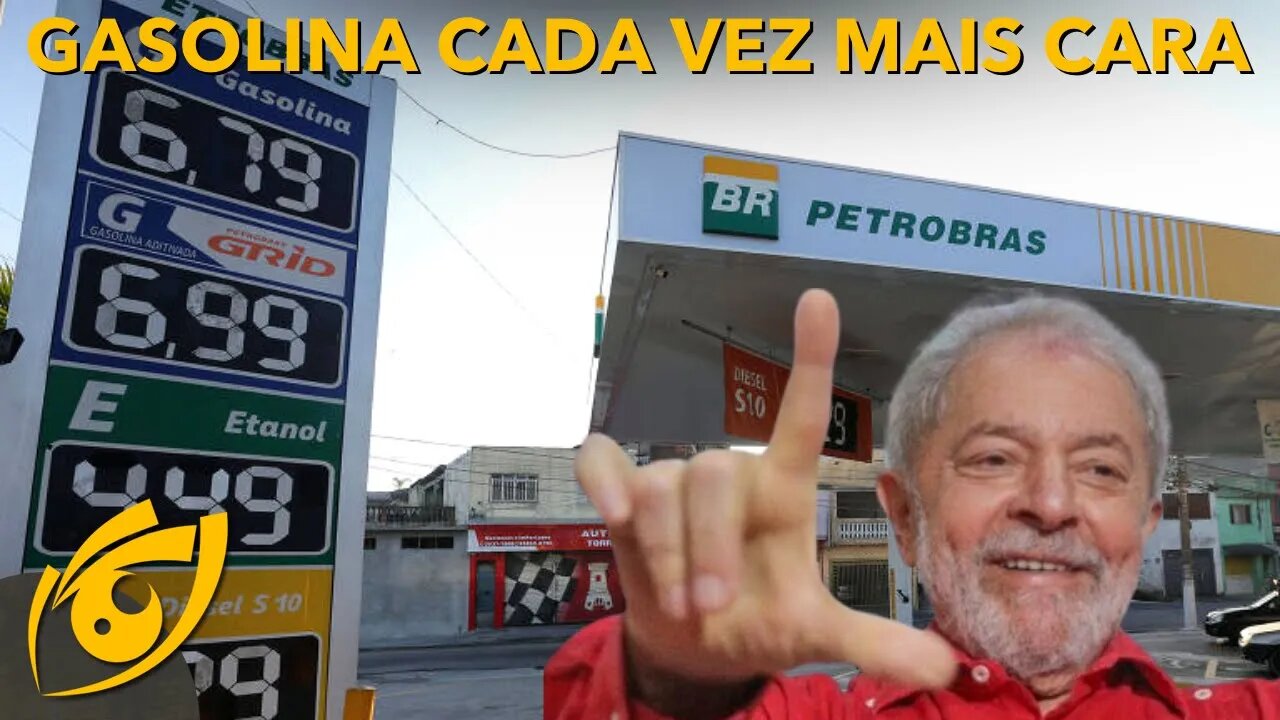 PETROBRÁS AUMENTA o preço da GASOLINA em 7,46%