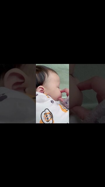 Very Very Cute Baby Sleeping