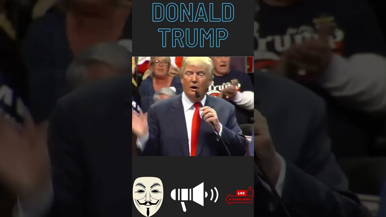 Donald Trump microphone Popping Off LMFAO #Trump #Trump2023 #shortsviralvideos