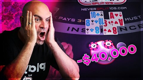 $40,000 ULTIMATE BLACKJACK FAIL - E.171