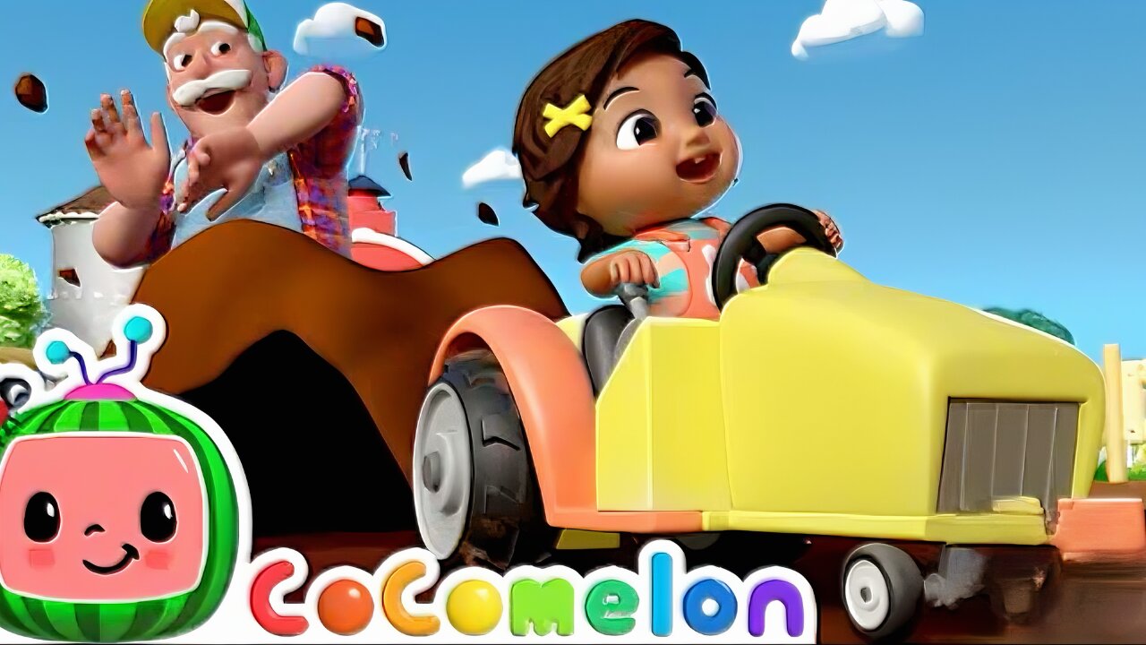 Muddy Chug Chug Tractor Song! | CoComelon & Kids Songs