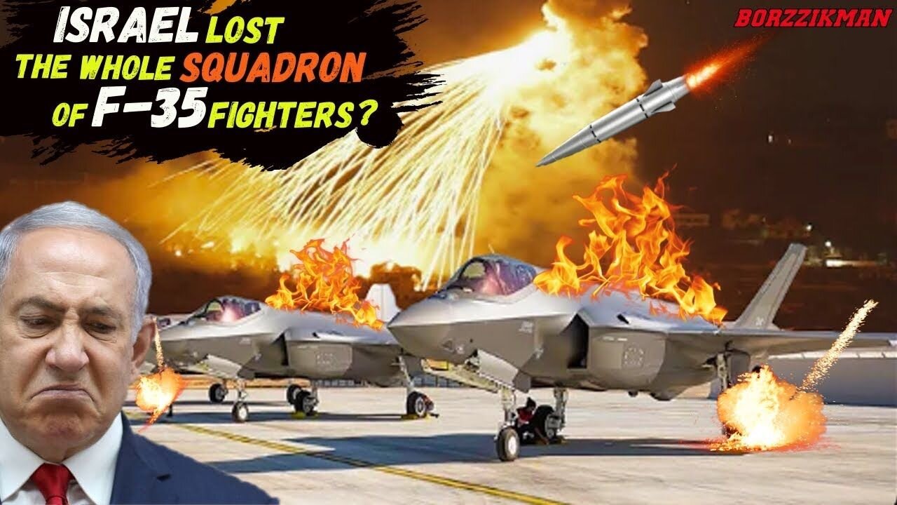 Iranians claim that ISRAEL lost Twenty F35s In One Day