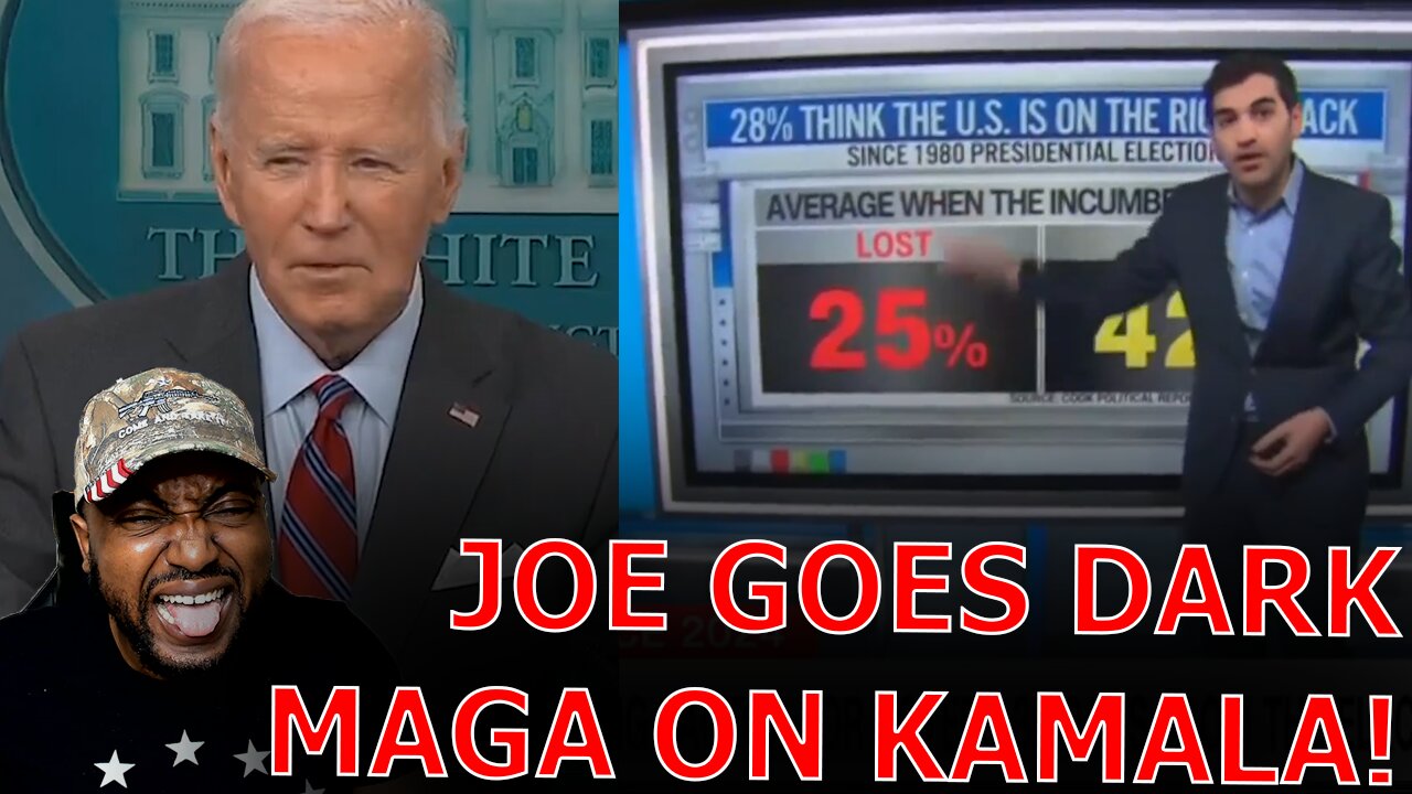 Biden GOES DARK MAGA On SINKING Kamala AGAIN As CNN Sends WARNING SHOT She Will LOSE To TRUMP!