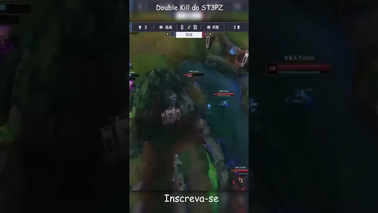 CBLOL Academy - RED vs VKS Doublekill ST3PZ #shorts