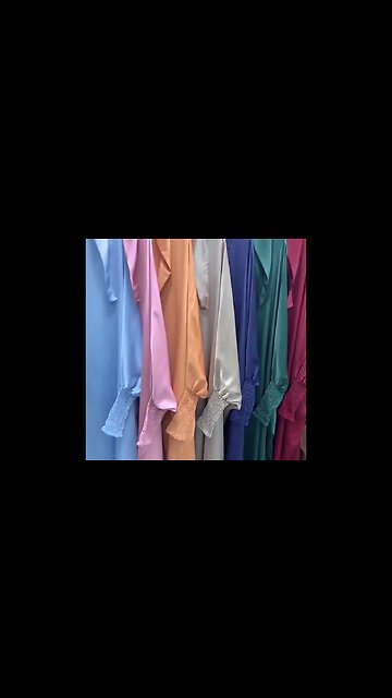 Muslim Women Jilbab One-piece Prayer Dress Hooded Abaya | ʟɪɴᴋ ɪɴ ᴛʜᴇ ᴅᴇꜱᴄʀɪᴘᴛɪᴏɴ 👇 ᴛᴏ ʙᴜʏ