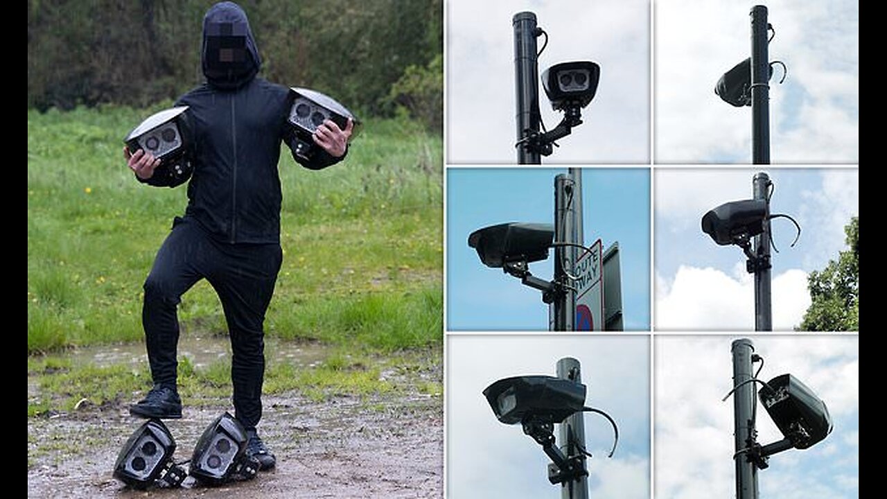 UK Blade Runners still cutting down the BIG BROTHER WEF ULEZ cameras everywhere