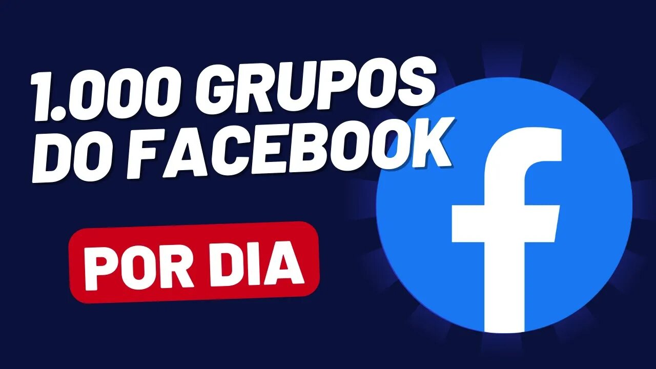 🔴 Anuncie em MILHARES de Grupos do Facebook, de uma única vez, NÃO GASTE TEMPO, seu pc trabalhando