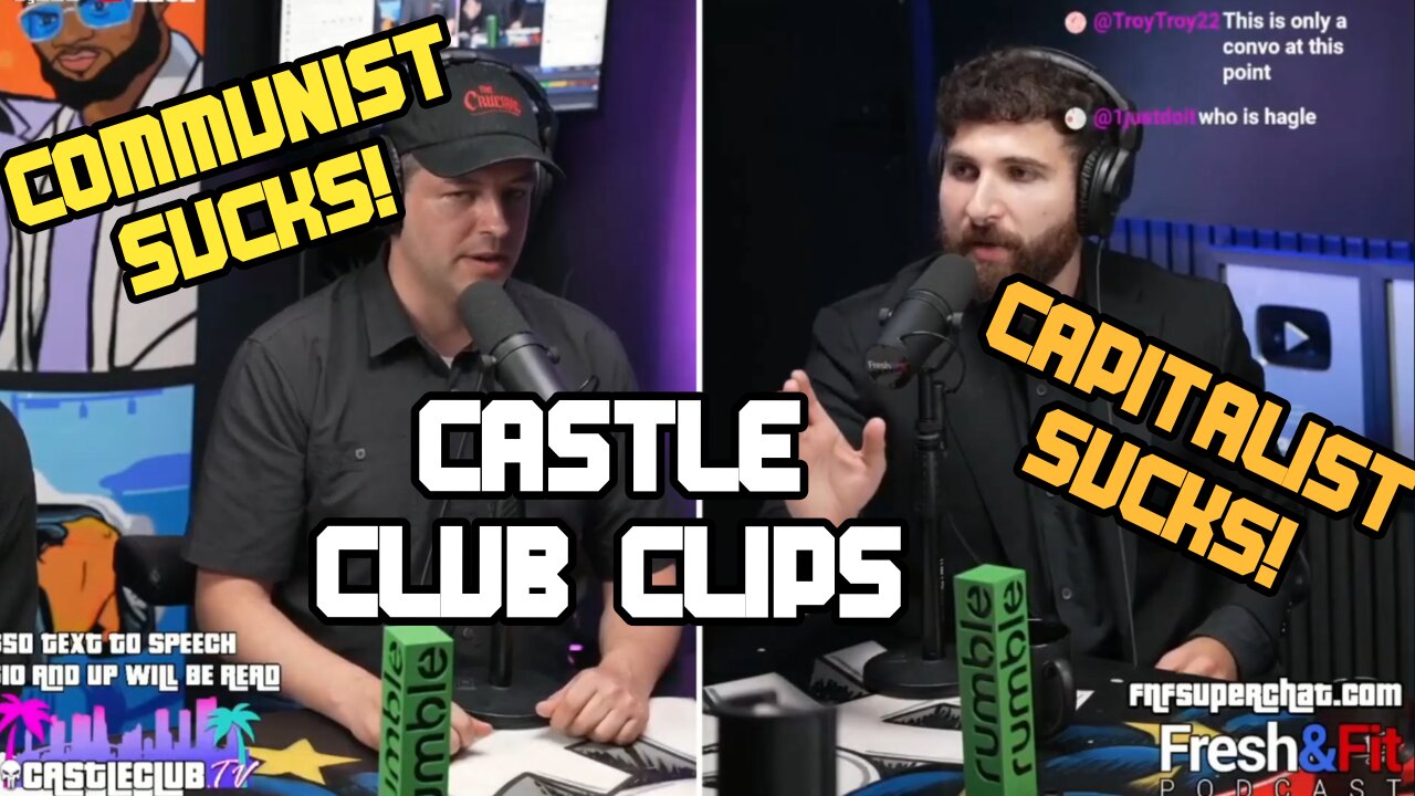 Heated Debate Between Capitalist Andrew Wilson VS Communism Haz Al Din | Castle Club Fresh & Fit